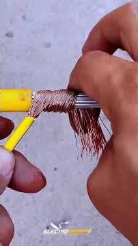 Smart Wire Joint Hacks You Need to Know!🔌⚡#electrician #diy