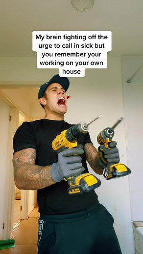 Home DIY Humor: Battling the Urge to Call in Sick