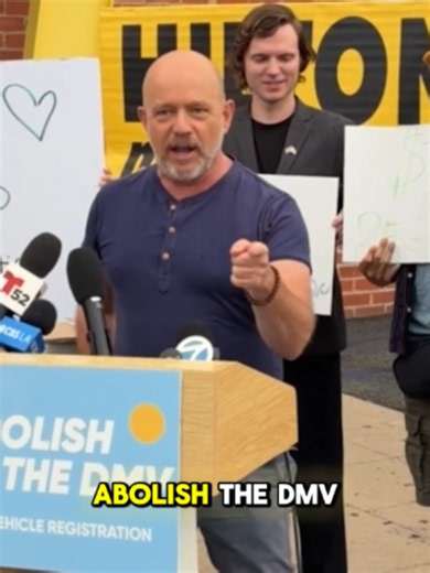 ABOLISH THE DMV! Californians can pay OVER $1,000 a year to register their cars—the highest rates in the country for the WORST roads. And we stand in line all day at the DMV just for the privilege. ENOUGH! I’ll cap vehicle registration at the base fee of $73 and SHUT DOWN this bloated, bureaucratic agency once and for all.