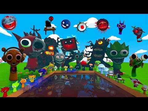 HOLE CHOCOLATE NEW MR SUN TREE FUN COMPUTER EVOLUTION ALL SPRUNKI FAMILY SONG SPARTAN KICKING Gmod
