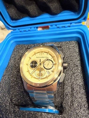 TechnoMarine by Invicta Ocean Nomad Men's Watch - 43mm, Gold (TM-318094) | eBay