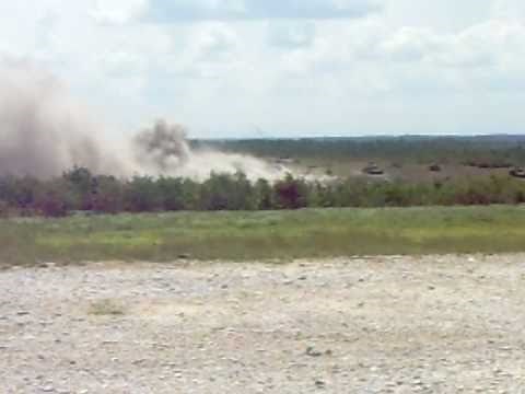 Mortar live fire 81mm