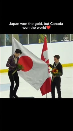 Japan takes the gold, but Canada takes our heart❤️ @friqtao