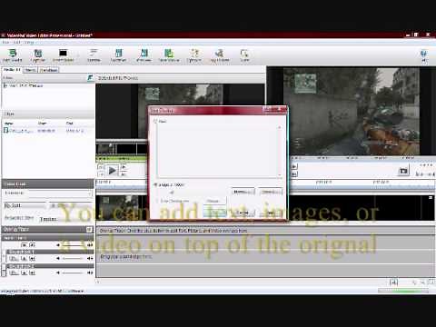 How to do a video overlay in "VideoPad Video Editor"