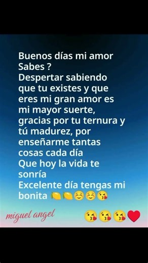 Buenos días buenos días gente linda y hermosa saludos y bendiciones para todos 🫂😘😘😘❤️🙏🏻
