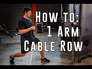 How to: 1 Arm Cable Row / Kabelzugrudern