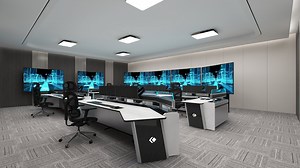 [Hot Item] Integrated Systems Multifunctional CCTV Control Room Console Live Data Operator Console