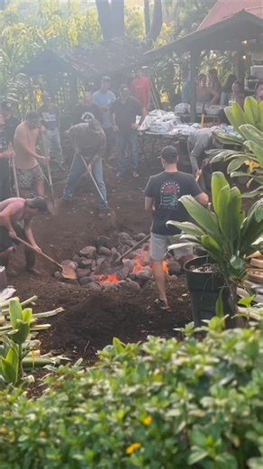 Island Style Thanksgiving 🌺🔥 We cooked our meal in an imu — a traditional underground oven that uses heated stones and ti leaves for slow, ono cooking. Simple, meaningful, and a true taste of life on Kauai. #KauaiLife #IslandStyle #Imu #HawaiiLiving #KauaiHomes #AlohaVibes #LivingHawaii #NothingComparesToWhatsNext #KauaiRealtor #TasteOfHawaii #hawaiirealtor #yourhawaiirealtor | Hawai'i Homes & Lifestyle - Cheree Rapozo