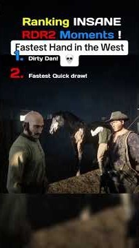 These RDR2 Moments Are INSANE 😱 #shorts #gaming