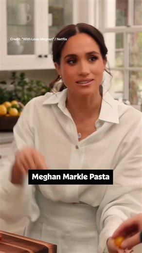 @meghanmarkle's pasta was the dish that had everyone talking this year! 🍝 We're counting down our top videos of 2025, and Meghan's deliciously simple pasta recipe climbed the list. 🙌 Click the 🔗 in the comments for the full recipe! | Allrecipes