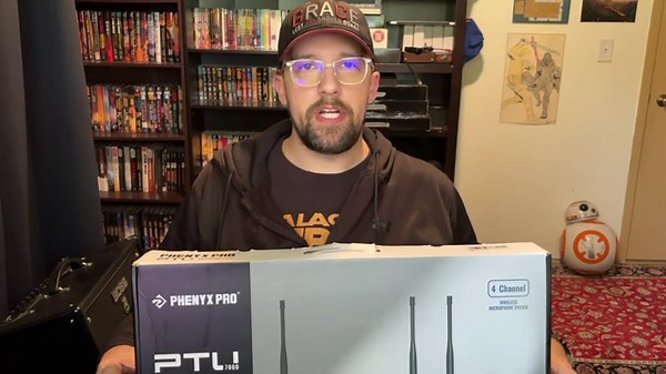 Phenyx Pro PTU-7000-4H 4-Channel Wireless Mic System Demo and Review