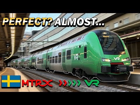 Sweden's "BRAND NEW" Train Company - VR Snabbtåg First Plus Review
