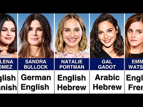 Hollywood Actresses and How Many LANGUAGES Can They Speak?