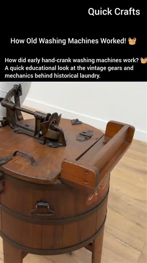 How Old Washing Machines Worked! #shorts