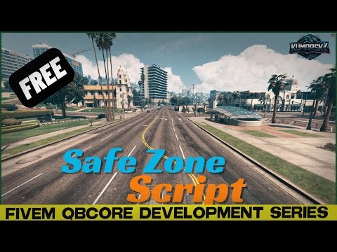 [Free] | Fivem Script | Safe Zone Script | Tutorial | #fivem #gta #gtarp #roleplay