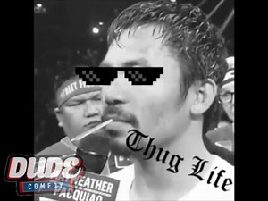 38K views · 322 reactions | Pacquiao being a thug! | ThugLife | Facebook