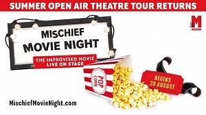 In two months Mischief will be joining us for Mischief Movie Night! Here's their trailer to get you excited! | Regent's Park Open Air Theatre | Facebook