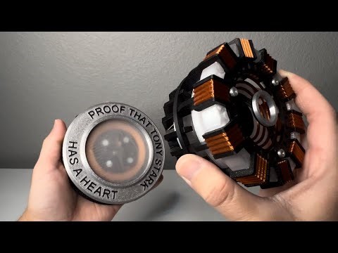 I 3D Printed Iron Man’s Arc Reactor ❤️ (Magnetic Levitation!)