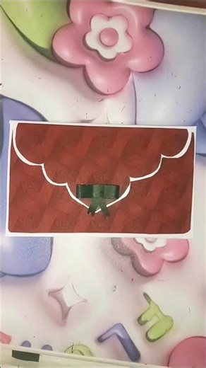 DIY Card in envelope ✉️ ✉️ form #card #envelope #shortvideo #craft