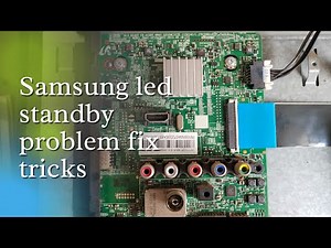 Samsung led tv standby problem fix tricks