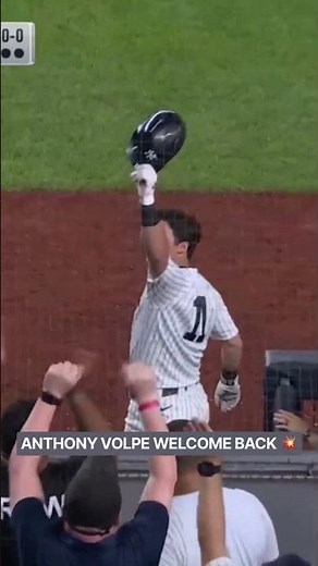 Anthony Volpe Hits A Grand Slam In His First Day Back From Triple-A 💥