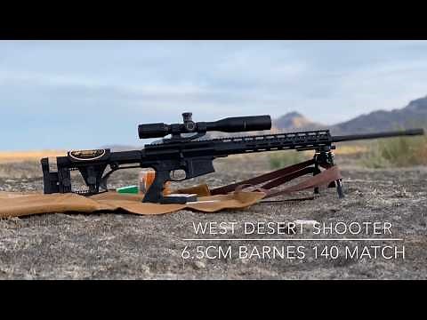 Precision 6.5 Creedmoor Load Development Barnes 140g Match Burner! Awesome Results!
