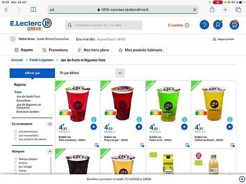 How to shop at Leclerc Drive?