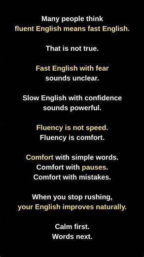 Fluency Is Not Speed. It’s Confidence - Speak Without Fear