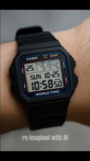 Will Casio Revive the Classic W-520 “World Time” (LF-30W Vintage Colors Scheme?)