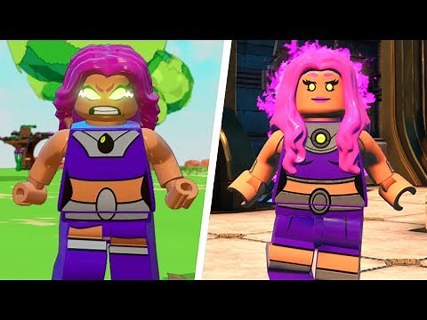 Starfire - Teen Titans GO! vs Teen Titans in LEGO Videogames