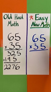 81K views · 83 reactions | Easy new math #reels #math By Jennie Carroll | Shortcut Shenanigans | Facebook