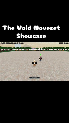 The Void Moveset Showcase in Roblox
