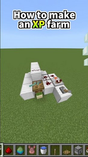 How to Make an XP Farm in Minecraft (Easy Tutorial) #minecraft #shorts