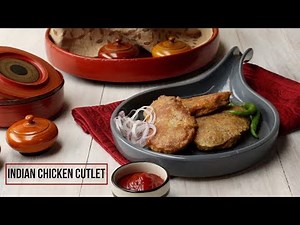 Indian Chicken Cutlet Recipe | How to make Easy Cutlets at Home