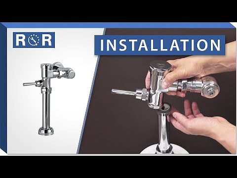 American Standard Manual Flushometer | Installation | Repair and Replace