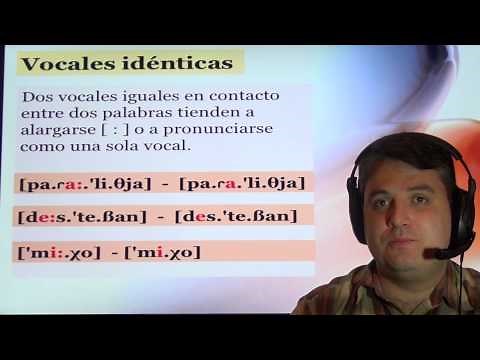 Práctica de pronunciación del español. Encadenamientos y fluidez