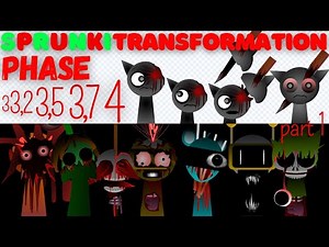 How to make an Animation? Transformation Sprunki Phase3 | 3,2 | 3,5 | 3,7 | 4:Incredibox Scratch P1