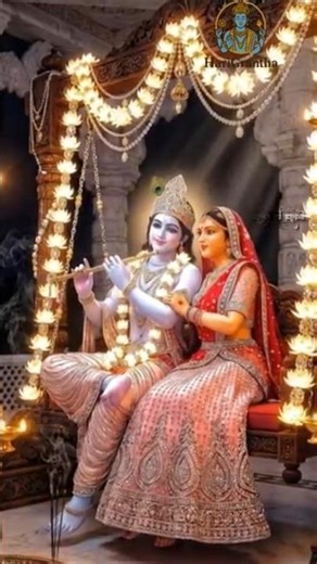 🙏Radha rani lage song | Radha krishna status #shorts #youtubeshorts #krishna #radha #youtubeshorts🏵️