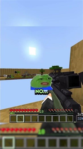 Bro is terrible at Minecraft mob hunt...