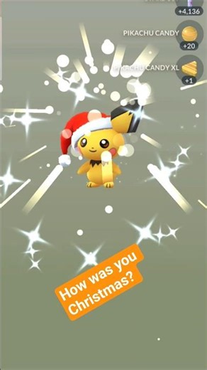 Here we go Shiny Pichu ✨️😍 #pokemon #pokemongo #pichu #shiny #costume #christmas