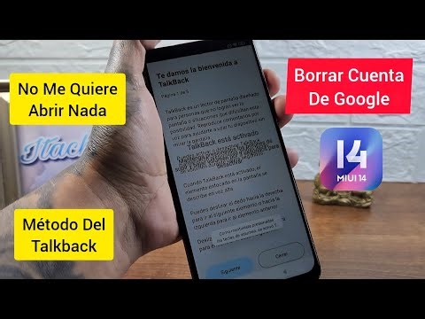 Borrar Cuenta De Google Xiaomi Poco M5s o Xiaomi Redmi Note 10s/Android 12 y 13, MIUI 13 y 14