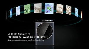 Say goodbye to laundry blues! 👋 The CHiQ Colorluxe Washing Machine is here to refresh your laundry routine with a stunning new LED color touch screen, 12 wash programs, and energy savings of over 10% beyond A-Class efficiency standards. Experience seamless operation and a greener lifestyle with just one touch. Watch our video to unlock your colorful laundry adventures! #CHiQColorluxewashingmachine #CHiQ #newlaunching #Smartwashing #smartwithstyle | CHiQ