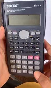 Cara Menghitung Akar Pangkat 3 Menggunakan Kalkulator | Tutorial Kalkulator untuk Belajar