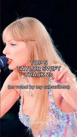 the BEST #taylorswift TRACK 2s (VOTED BY MY SUBSCRIBERS) #shorts #taylorsversion #erastour