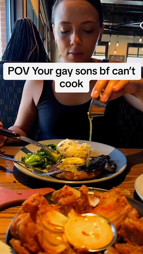 1.7M views · 8.8K reactions | Who taught you to cook ❓ #cooking #chef #food #explorepage #moms #momandson #pov #skit #fyp #reels #jamore #father #dad #parent #explore #tiktok #jamorelove #parenting #parentingtips #gentleparenting #kidsoftiktok #food #restaurant #love #foodie #love #foodlover #mrjaysfoodreview #thelovefamily #jamalmorton #funny #comedy #mrjay #momandson #pov #gay #mamaj | Mama J Love | Facebook