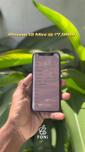  Foni Store /- on Instagram: "iPhone 12 Mini 128 Gb Display Line Issue Face ID ❕"