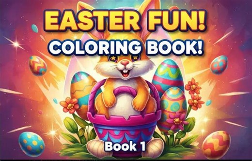 Easter Coloring Book for Kids | Cute Bunny Coloring Pages | 150 Fun Easter Bunnies | Printable Coloring Book | Kids Easter Activity - Etsy