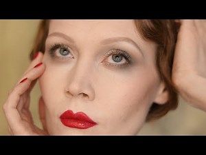 Easy 1930s makeup tutorial