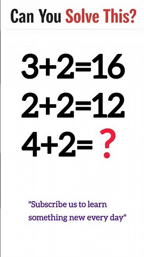 Morning Math Puzzle Challenge | Brain Teaser #mathchallenge