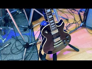 Black Les Paul Custom Technical Blues